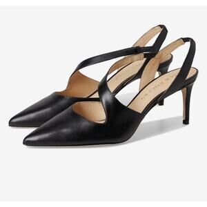Jack Rogers black Ansley heels size 8 new